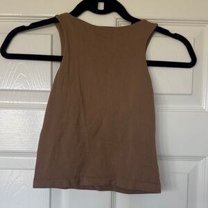 Free People Brown Tank Top